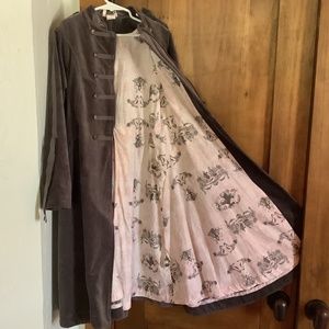 Jottum 10 US 140 Euro Jacket coat Dutch boutique Rembrandt Victorian velvet $450